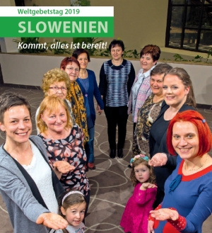 Flyer Weltgebetstag 2019 Slowenien, © Weltgebetstag der Frauen - Deutsches Komitee e.V.